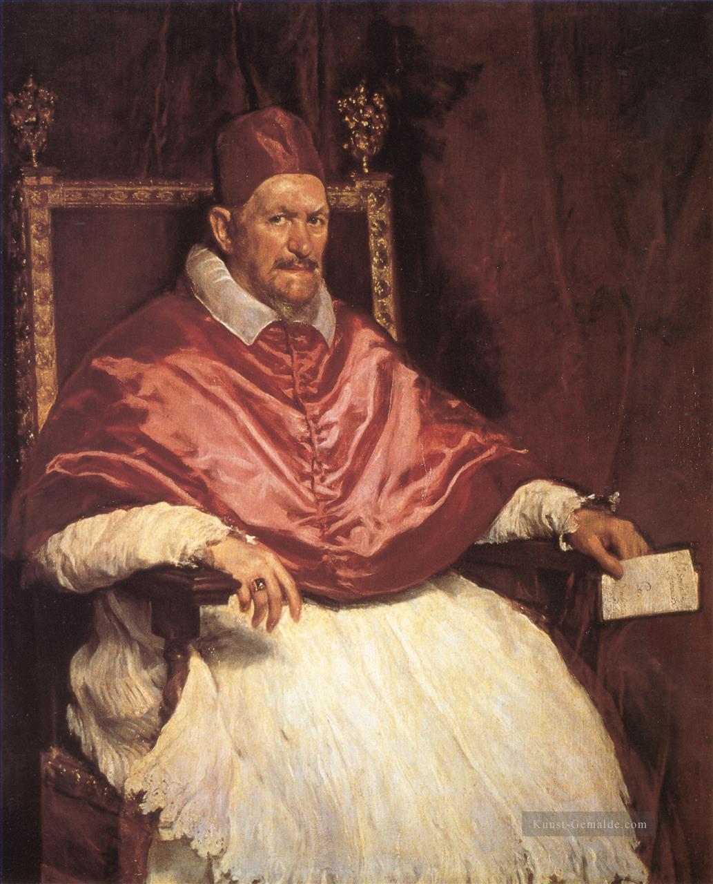 Innocent X Porträt Diego Velázquez Ölgemälde